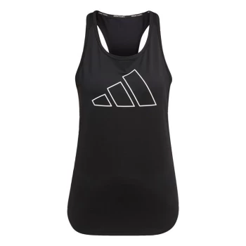 Image of adidas Versatile Train Necessi-Tank Top Womens - Black / White