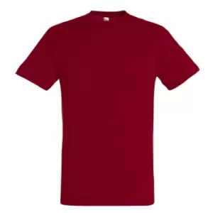 Image of SOLS Mens Regent Short Sleeve T-Shirt (S) (Tango Red)