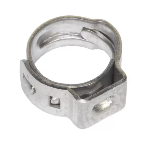 Image of Genuine SEALEY OCSE78 O-Clip Single Ear Ø7-8.5mm Pack of 25