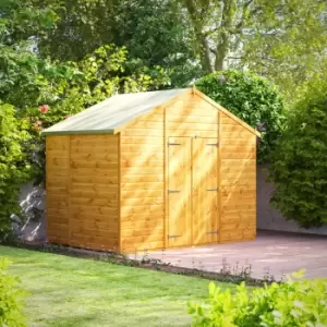 Image of Power 6x10 Apex No Window Double Door Shed