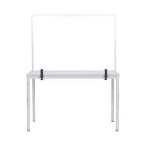 Image of Bi-Office Protector Board W/Clamps Maya Alu Frm1040x700