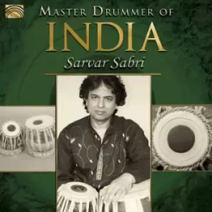 Image of Master Drummer of India by Sarvar Sabri CD Album