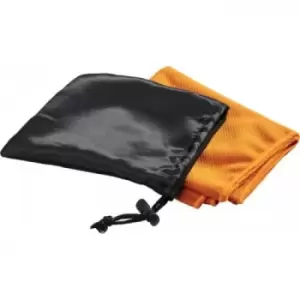 Image of Bullet Peter Cooling Towel in Pouch (One Size) (Orange)