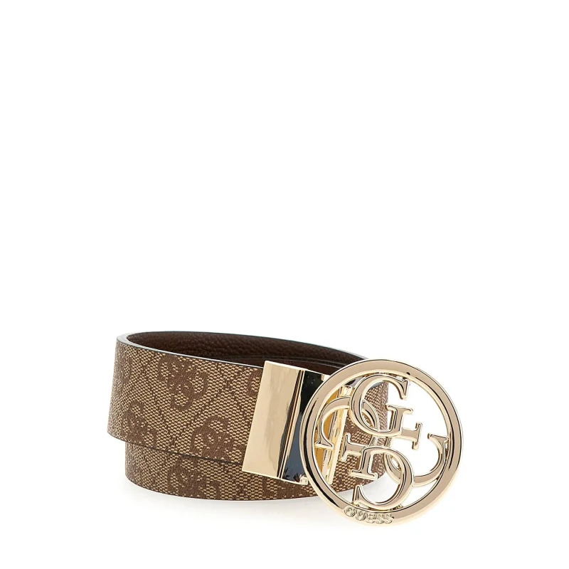 Image of Guess Nolana 4G Logo Belt 14958980 Beige