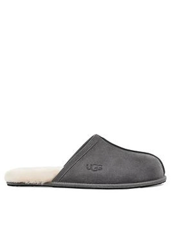 Image of Ugg Scuff Suede Slippers Dark Grey 6 UK