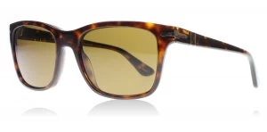 Image of Persol PO3135S Sunglasses Havana 24/57 Polarized 55mm