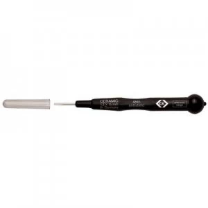 Image of C.K. ESD Slotted screwdriver Blade width: 1.8mm Blade length: 15 mm