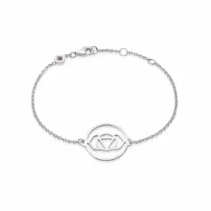 Image of Daisy London Jewellery Brow Chakra Chain Bracelet Sterling Silver