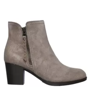Image of Skechers Taxi Don't Trip Womens Boots - Grey