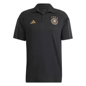 Image of 2022-2023 Germany Core Polo Shirt (Black)