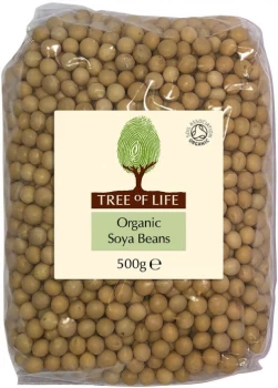 Image of Tree of Life Organic Soya Beans - 500g x 6