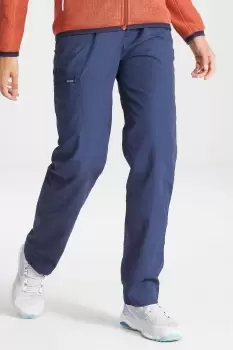 Image of Water-Repellent Cotton Blend 'Classic Kiwi II' Walking Trousers