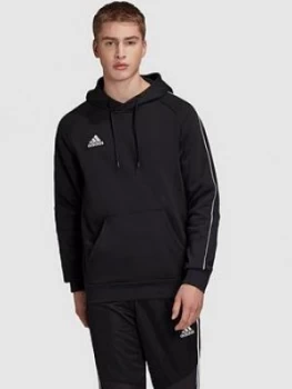 Image of adidas Core 18 Hoodie - Black, Size S, Men