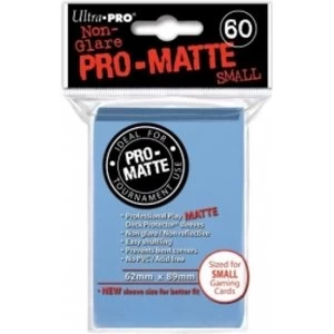 Image of Ultra Pro Matte Small Light Blue DPD 10 Packs Of 60