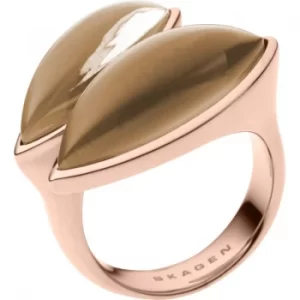 Image of Ladies Skagen PVD rose plating Size M.5 Ring