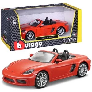 Image of 1:24 Porsche 718 Boxster Diecast Model