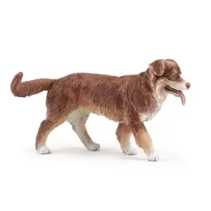 Image of Papo Dog and Cat Companions Australian Shepherd Toy Figure, 3...