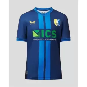 Image of Castore Mansfield Town Third Shirt 2023 2024 Juniors - Blue