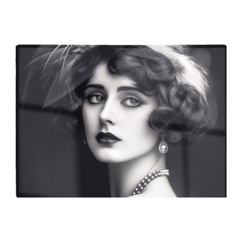 Image of Warren Reed Designer Glamorous Edwardian Showgirl Chopping Board