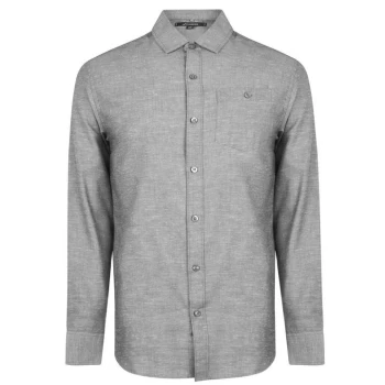 Image of Kangol Long Sleeve Shirt Mens - Charcoal