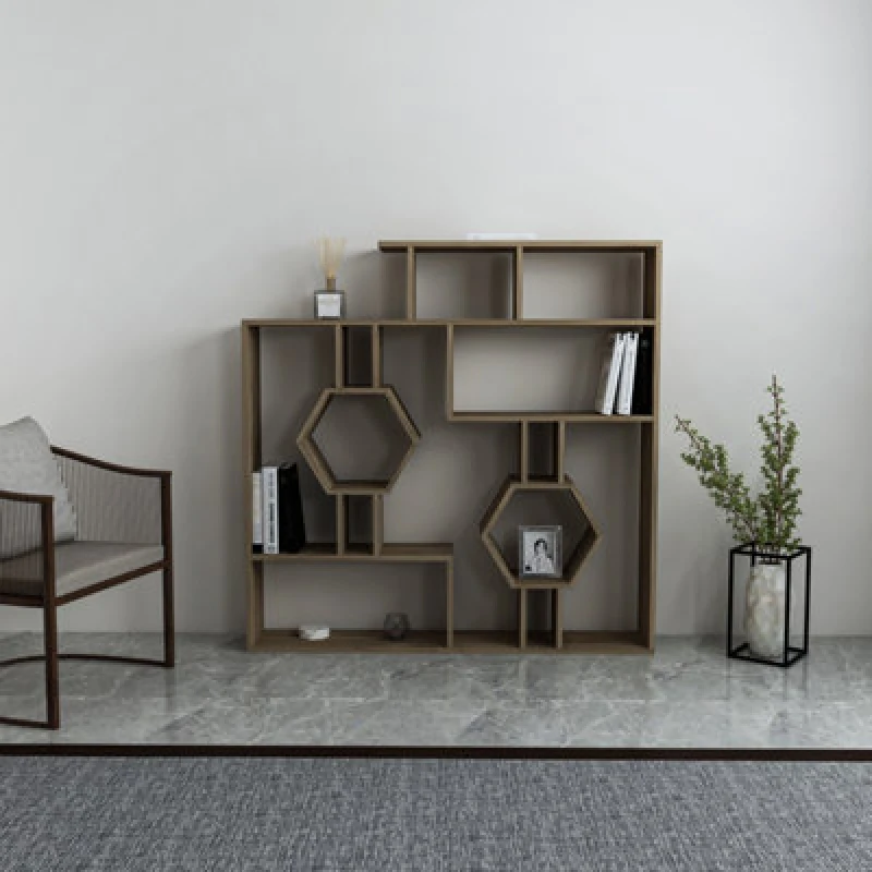 Image of Decorotika Tamara Bookshelf Walnut