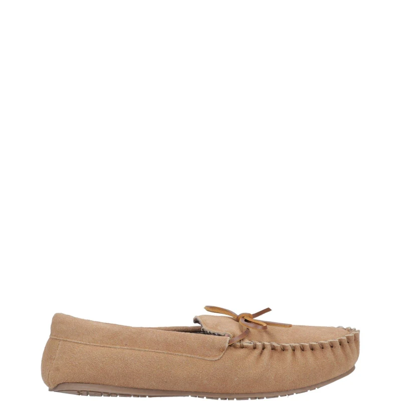 Image of Hush Puppies 'Clyde' Classic Slippers Tan
