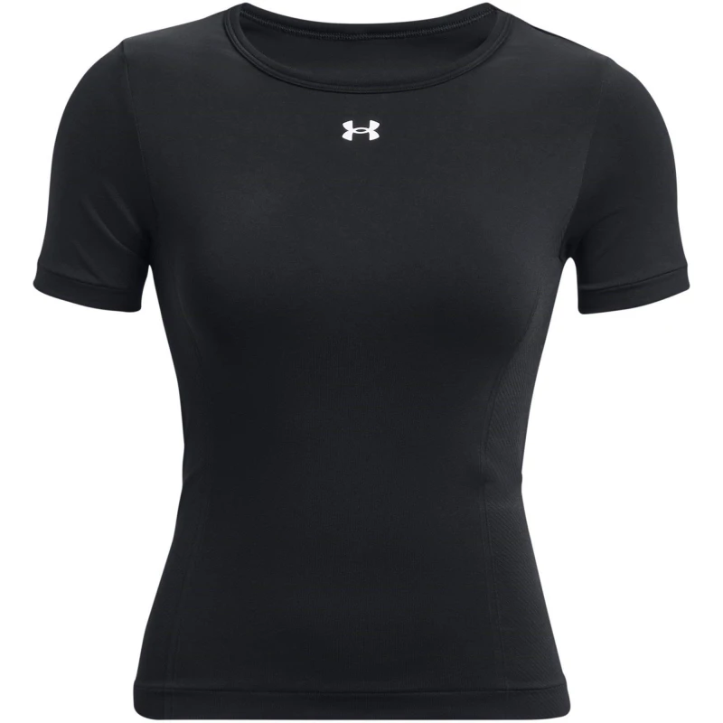 Image of Under Armour Womens Vanish Seamless Short-Sleeve Performance Gym Top Black female 8 (XS)