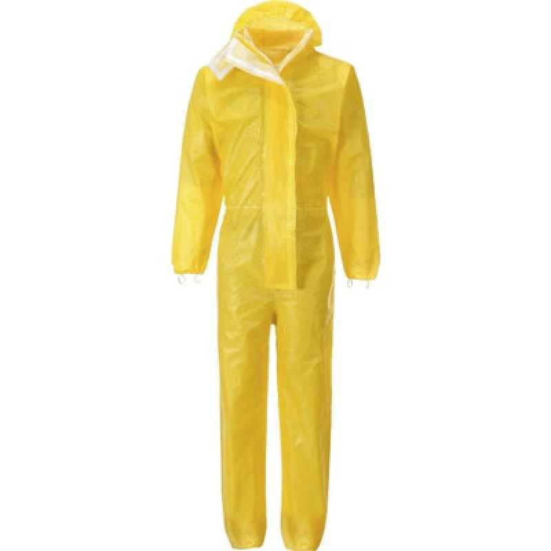 Image of BizTex Microporous Type 3/4/5/6 Coverall ST70YERM Colour: Yellow