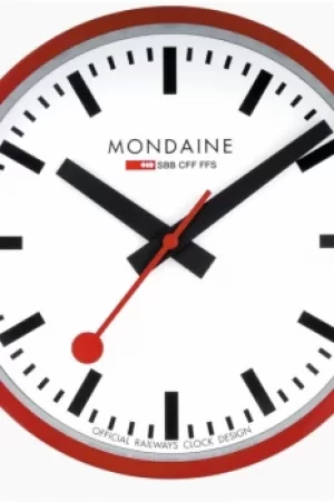 Image of Mondaine Swiss Railways Wall Clock A990.CLOCK.11SBC