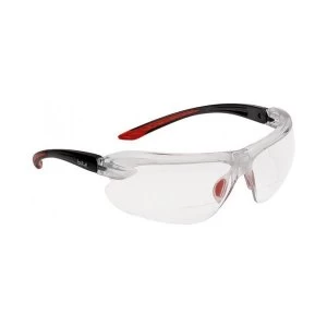 Image of Bolle IRI s IRIDPSI2 Safety Glasses Clear with Reading Area 2