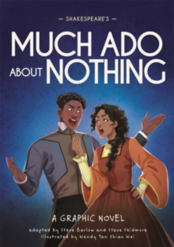 Image of Classics in Graphics: Shakespeare's Much Ado About Nothing : A Graphic Novel Paperback / softback