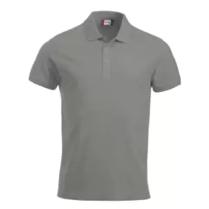 Image of Clique Mens Classic Lincoln Polo Shirt (S) (Silver)