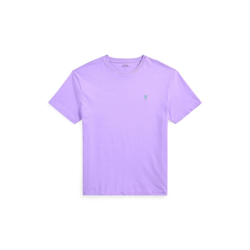 Image of Polo Ralph Lauren Mens Regular Fit Custom T-Shirt Light Lilac male L