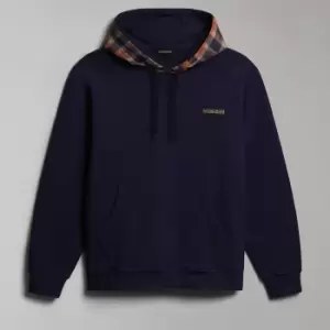 Image of Napapijri x Liberty's B-Candolle Shell and Cotton Hoodie - XL