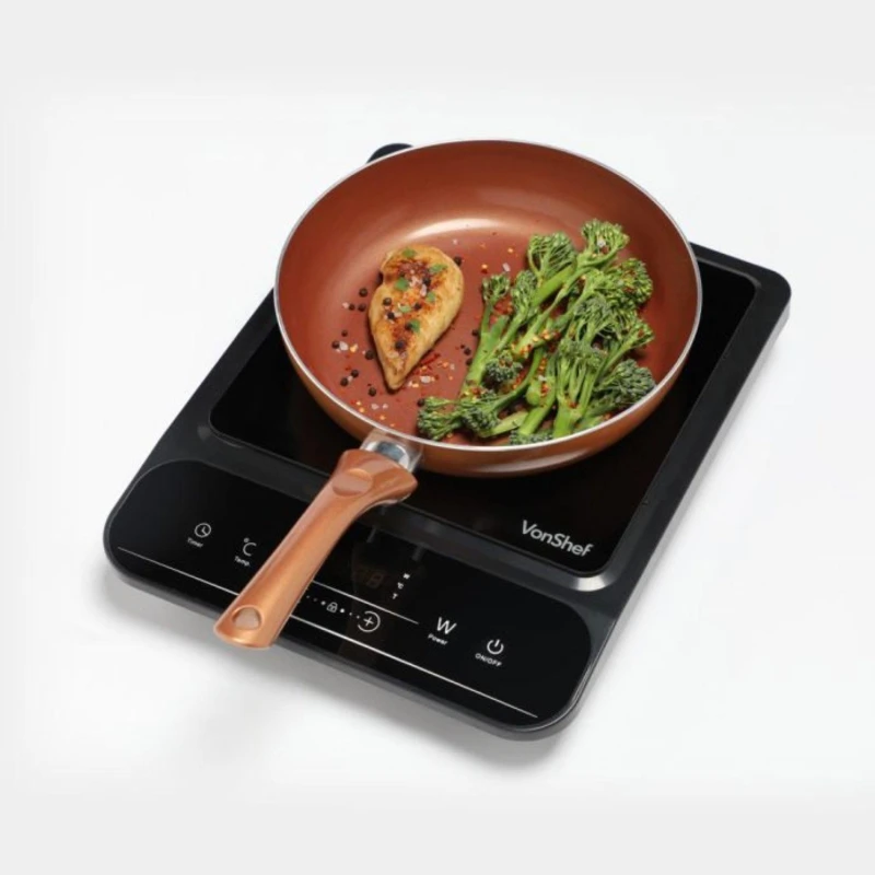 Image of VonShef Portable Single Induction Hob Black unisex