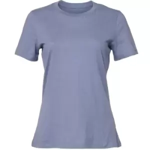 Image of Bella + Canvas Womens/Ladies Relaxed Jersey T-Shirt (S) (Lavender Blue)
