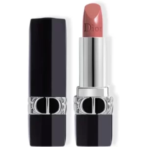 Image of DIOR Rouge Dior Long-Lasting Lipstick refillable Shade 100 Nude Look Metallic 3,5 g
