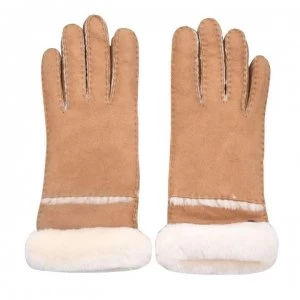 Image of Ugg Seamed Tech Gloves - Chestnut CHE