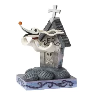 Image of Disney Traditions Nightmare Before Christmas Floating Friend Zero Figurine