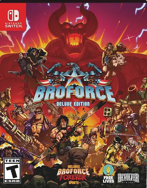 Image of Broforce Deluxe Edition Nintendo Switch Game
