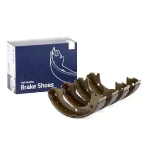Image of TOMEX brakes Brake Shoes Rear Axle TX 21-41 Brake Shoe Set,Brake Lining IVECO,RENAULT TRUCKS,DAILY IV Kasten/Kombi,Daily VI Kastenwagen