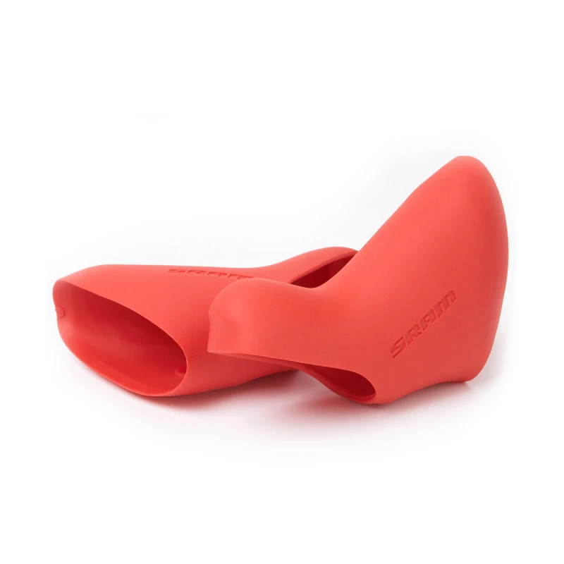 Image of Sram Hoods for Doubletap Levers Red Pair NO SIZE NO COLOUR
