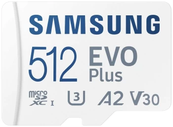 Image of Samsung EVO Plus MicroSD Memory Card - 512GB