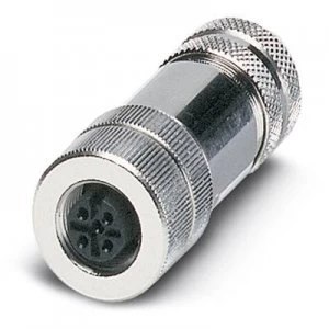 Image of Phoenix Contact 1424672 Sensor/actuator data cable M12 Socket, straight No. of pins (RJ): 5