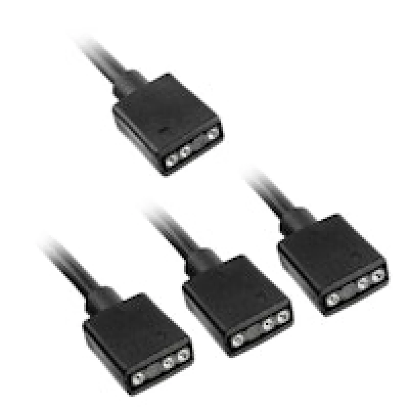 Image of Kolink ARGB 1-3 Splitter Cable - 30cm