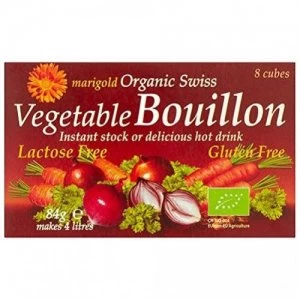 Image of Marigold Organic Swiss Vegetable Bouillon Cubes x8