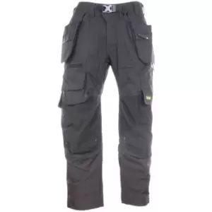 Image of Snickers FlexiWork Floorlayer Trouser Black 35'' L - W - Black
