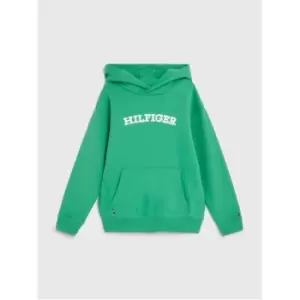Image of Tommy Hilfiger Hilfiger Arched Hoodie - Green
