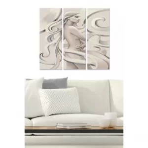 Image of MDF171070823 Multicolor Decorative MDF Painting (3 Pieces)