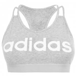 Image of adidas Linear Sports Bra Ladies - MGH/White